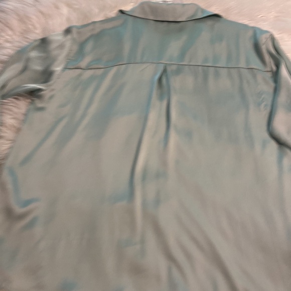 ZARA shirt with long sleeve silky feeling see all pictures brand new with tag - Picture 11 of 12